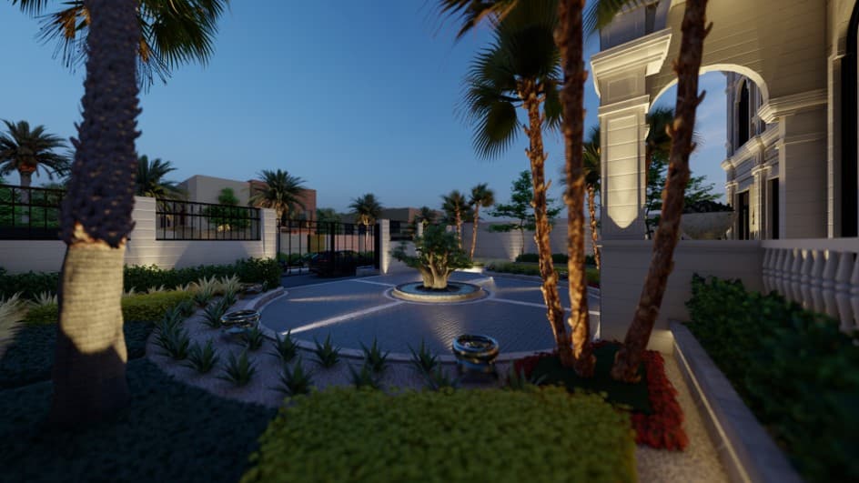 Design of a private garden