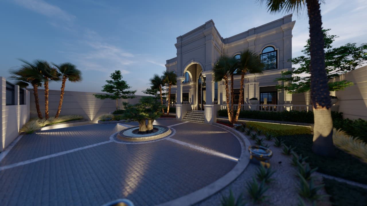 Design of a private garden — 1