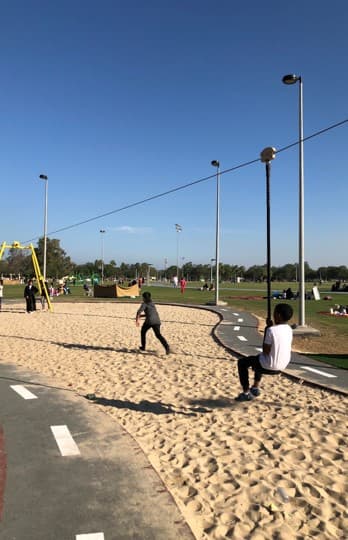 Development of a public park — 1