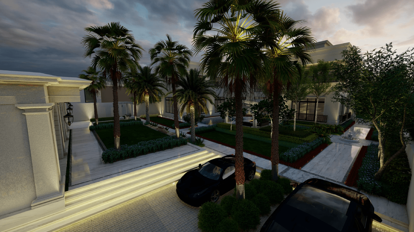 Design of a private garden