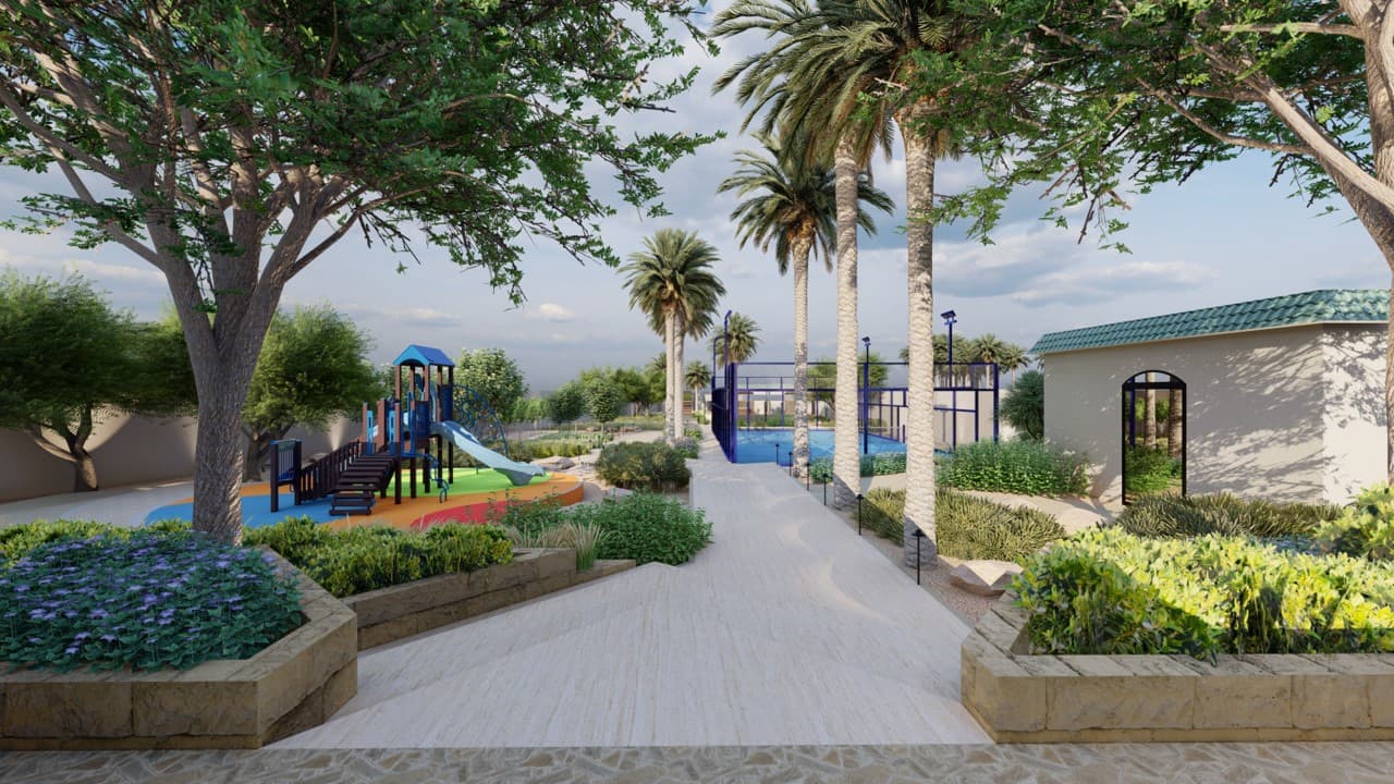 Design of a private garden — 1