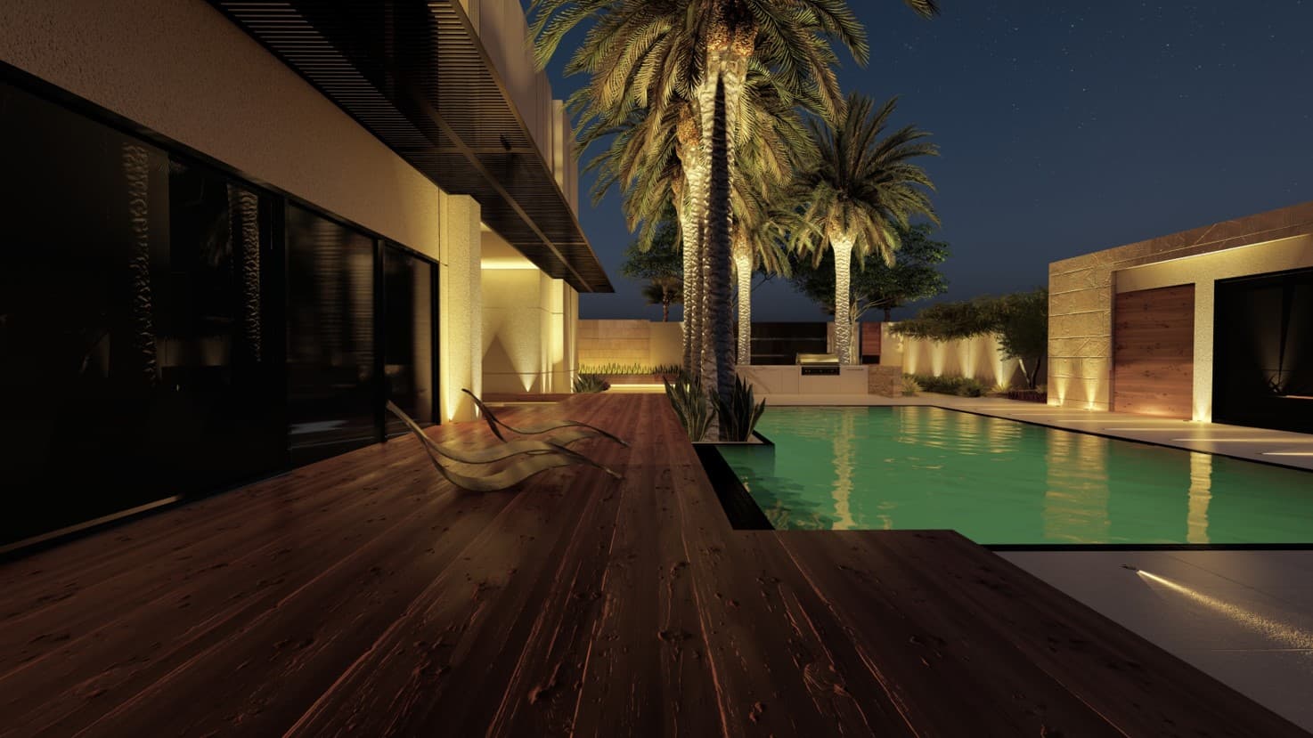 Design of a private garden